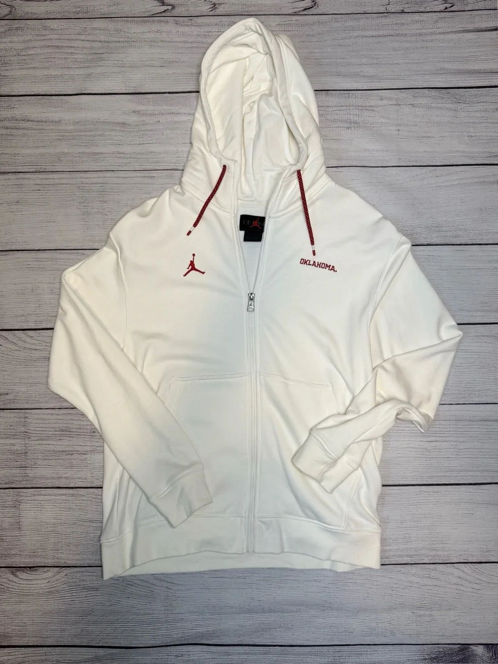 OU Jordan Zip Up Hoodie